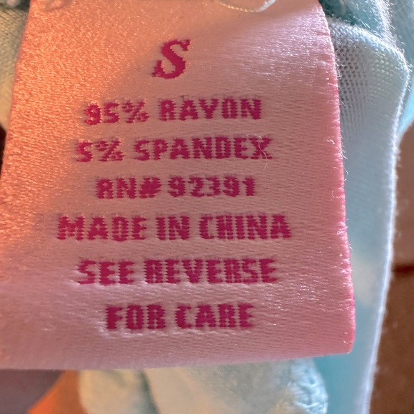 Light blue Candies top, size small - Picture 4 of 4